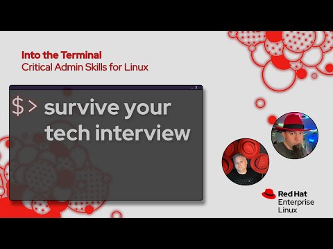 Surviving your Linux Technical Interview  | Into the Terminal 168