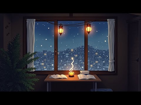 Rooftop Winter Haven - Lo-fi Beats for Homework Time