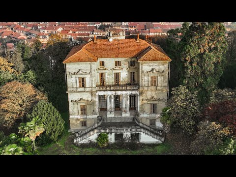 Mafia Family's ABANDONED 5 Story Mega Mansion | Everything Still Inside!!