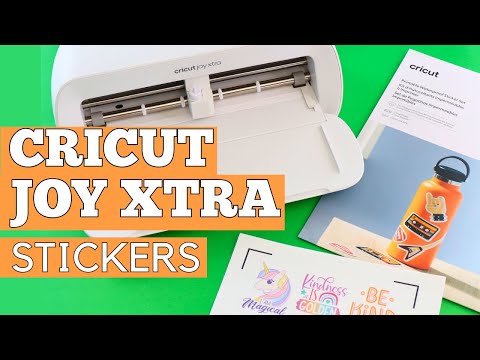 How to make Cricut Joy Xtra Stickers