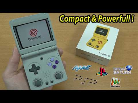 Anbernic Just Reinvented the GBA SP in 2025 – RG34XXSP Unboxing
