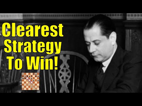 Capablanca Shows the Best Way to Get an Advantage in Chess!