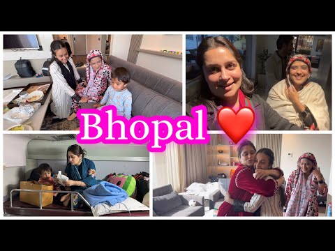 Naza khala aur Sara se milne Bhopal ❤️ | Surprise visit 😍
