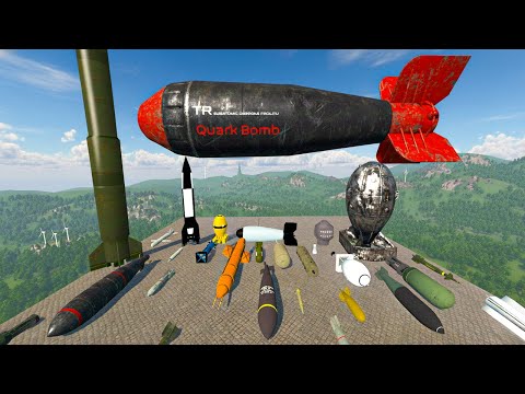 Testing Dangerous NUCLEAR Bombs in a City | GMod