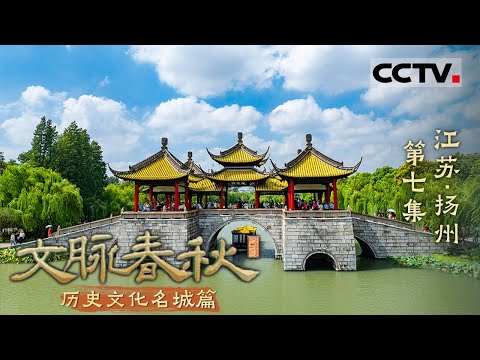 《文脉春秋》07 江苏·扬州：千年前的全球贸易之都 李白都为之倾倒！——历史文化名城篇【CCTV纪录】