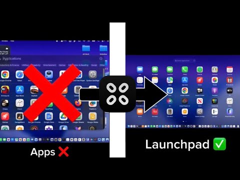 How to get LAUNCHPAD BACK ON MAC OS TAHOE