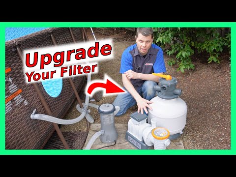 Sand Filter for above ground pool: Bestway