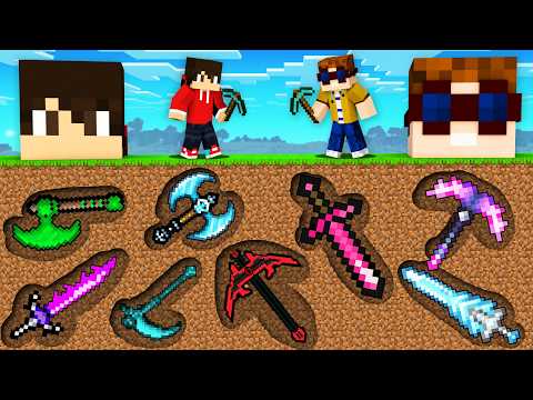 WIR SUCHEN geheime ITEMS im MINING BATTLE! (Minecraft)