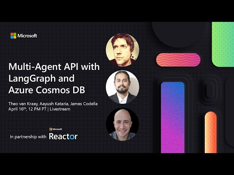 Multi-Agent API with LangGraph and Azure Cosmos DB