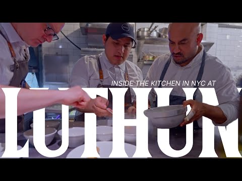 Top Chef Takes us Behind the Scenes for Dinner Service at this Intimate NYC restaurant | Luthun, NYC