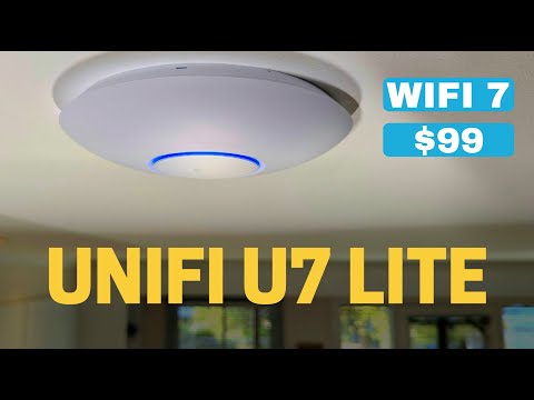 Unifi U7 Lite - The $99 Wi-Fi 7 access point