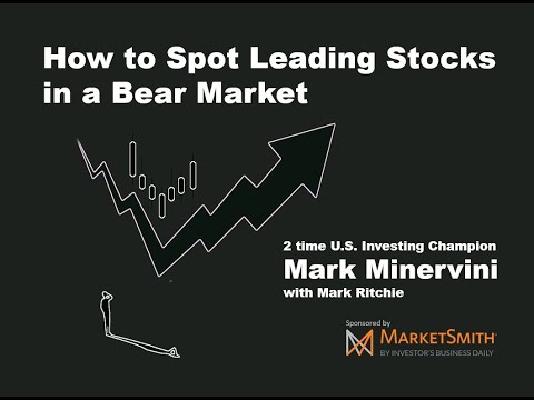 How to Spot Leading Stocks in a Bear Market with 2-time U.S. Investing Champion Mark Minervini