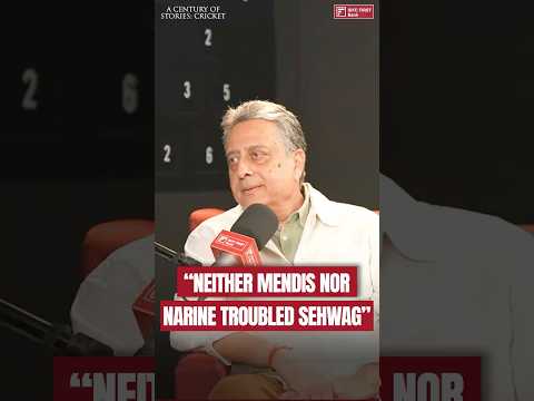 How Sehwag treated mystery spinners Ajantha Mendis and Sunil Narine | COC #shorts