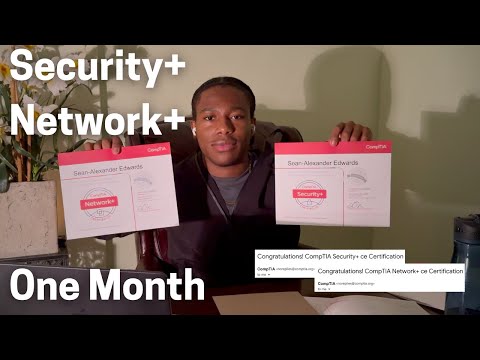 How I passed the Security+ & Network+ in 30 days!