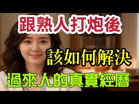 夫妻生活中跟熟人有深度關系，該怎麽辦，幾位女士的真實經曆#情感 #夫妻- #男女相處#親密關係#互動#信號##情感 #happy婚 #感情 #大熱門 #結婚-