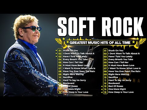 Elton John, Rod Stewart, Phil Collins, Bee Gees, Lionel Richie | Soft Rock Love Songs 70s 80s 90s