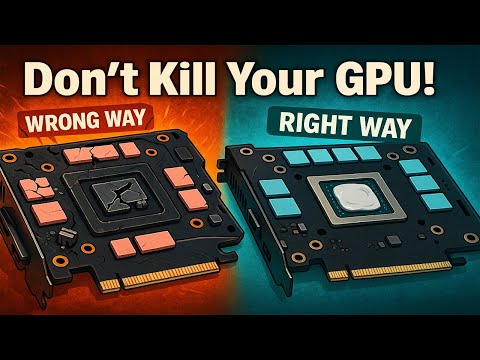 How to Replace Thermal Pads and Paste Safely on your GPU.