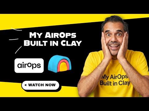 How I Built My Own AirOps in Clay for SEO (Content at Scale)