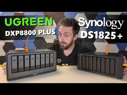 Synology DS1825+ vs UGREEN DXP8800 PLUS NAS