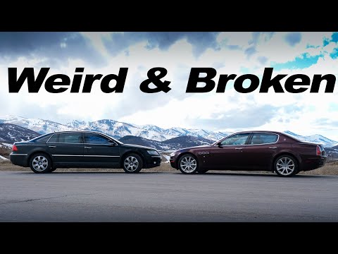 Quattroporte and Phaeton - Weird & Broken - Big Sedan Challenge #3 | Everyday Driver