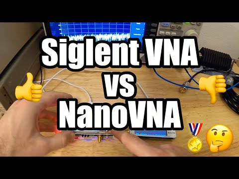 NanoVNA vs Siglent SVA1032X: Comparing VNAs