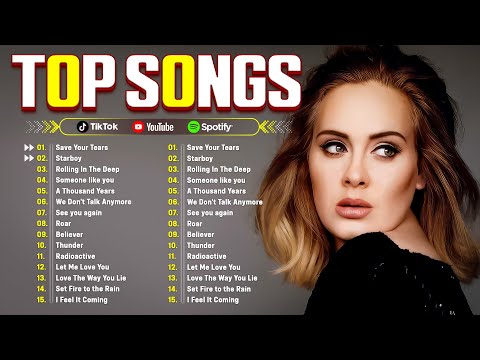 Adele, Ed Sheeran, Maroon 5, Bruno Mars, Rihanna, The Weeknd, Dua Lipa, Rihanna💎 Top 100 songs 2025