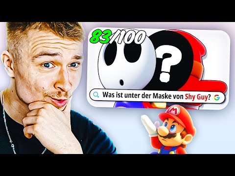 100 Mario FRAGEN, die sich jeder stellt! | Dävid Reaktion