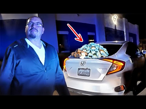 Felon gets Pulled over w/ 40 Pounds of Meth and a Gun.