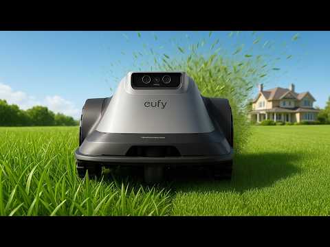 This Robot Mower Made My Lawn PERFECT! (eufy E18)