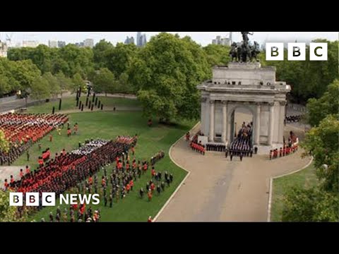 Queen Elizabeth II’s coffin leaves London for Windsor Castle - @BBCNews