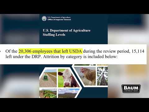 USDA Staff: Nearly 20% of Workforce Lost Amid Tariffs and Animal Disease Outbreaks