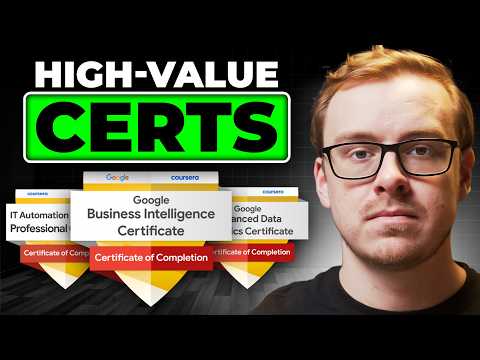 5 Best Google Certificates That NOBODY Is Talking About