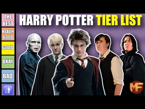 Harry Potter Character Tier List (Ranking Video)- HOT TAKE ALERT