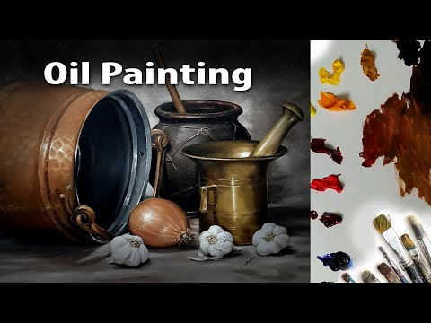 OIL PAINTING- STILL LIFE