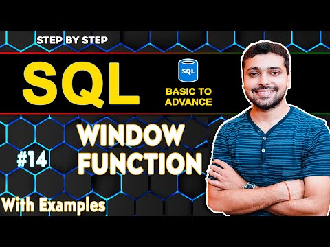 SQL Window Function with Example- RANK, DENSE RANK, ROW NUMBER, LEAD/LAG | SQL Tutorial in Hindi 14