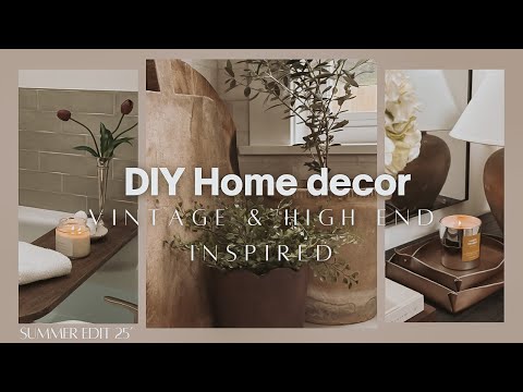 DIY Home Decor | 4 Vintage & High End Inspired | Amber Interiors, McGee & Co, & Olive Atelier