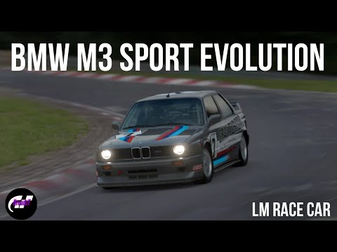 BMW M3 Sport Evolution LM Race car (Gran Turismo 7 custom cars)