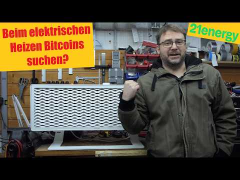 Elektrisch heizen und dabei nach Bitcoins suchen? Der Ofen2 von 21energy