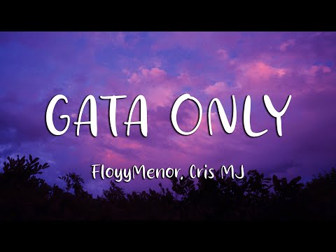 FloyyMenor - GATA ONLY ft. Cris MJ (Letra/Lyrics)