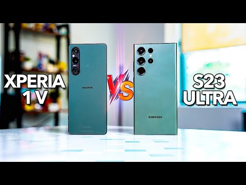 Sony Xperia 1 V vs Samsung Galaxy S23 Ultra!