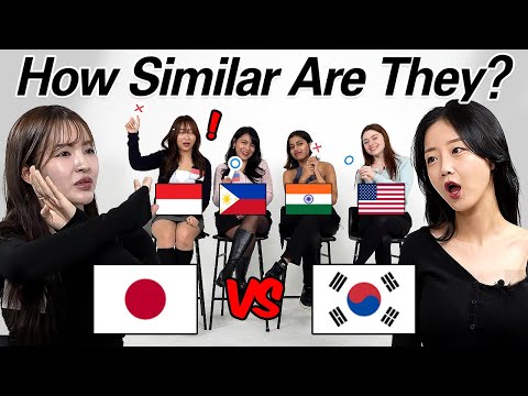Korean VS Japanese l Can they understand Each Other?? How Similar are they?