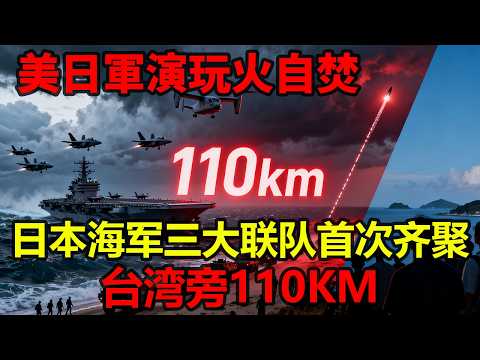 美日军演从加州搬到台湾旁110公里，日本海军陆战队三大联队首次齐聚#深度分析 #深度解讀 #國際時事 #日本 #大國博弈 #軍演