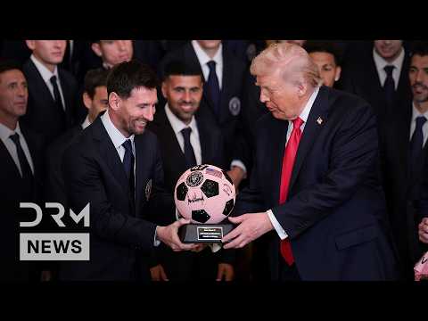 FULL HIGHLIGHTS: Trump Welcomes Lionel Messi to White House, Sparks Messi vs Pelé GOAT Debate | AC1B