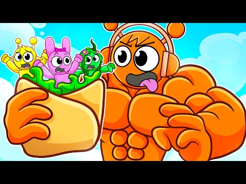 Oren Plays Human Burrito With MY SPRUNKI FRIENDS...