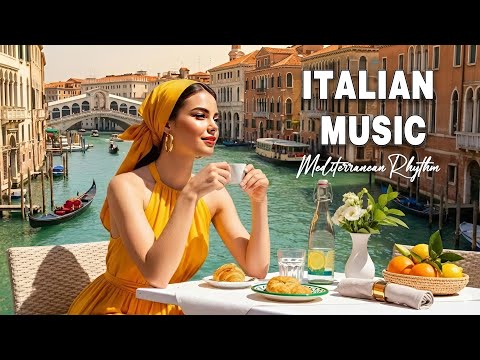 Italian Vibes & Mediterranean Music 🍋 2 Hours Scenic Amalfi Coast & Lake Como Relaxation 4K