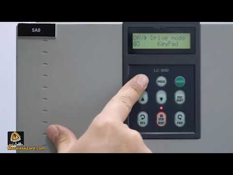 پارامترهای بخش اول و نحوه ریست کردن درایو ال اس