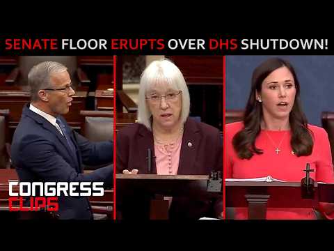 Senators Thune, Murray, Britt Clash Over DHS Funding Deal!