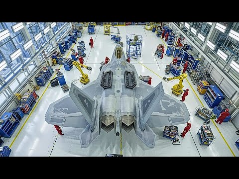 Inside the F-22 Raptor Jet Factory: Building the World's Most Feared Fighter Jet (Full Process)