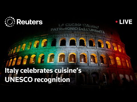 LIVE: Italy celebrates cuisine's UNESCO recognition