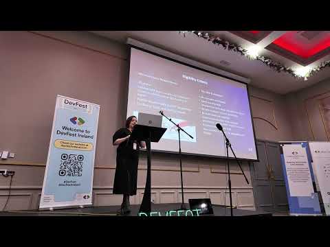 Jessica McKeown - Tech Apprenticeships: The Smart Way into a Digital Future | DevFest Ireland 2025